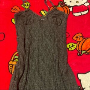 No Boundaries Strapless Black Dress